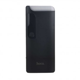 Аккумулятор HOCO, Pusi B27, 15000mAh, пластик, 2 USB выхода, с дисплеем, 2A, цвет: чёрный