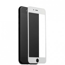 Стекло защитное Ainy для APPLE iPhone 6/6S (4.7), Full Screen, 0.33 мм, 3D, глянцевое, цвет: белый
