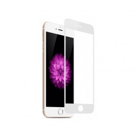 Стекло защитное Faison для APPLE iPhone 6/6S (4.7), Full Screen, 0.33 мм, 5D, глянцевое, полный клей, цвет: белый