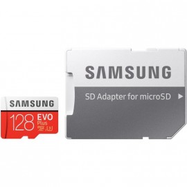 Micro SD 128Gb SAMSUNG EVO PLUS 2, UHS-I U3 100 МБ/с, Class 10, MB-MC128GA/RU