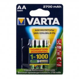 Аккумулятор AA Varta, HR06-2BL, 2700mAh, (2/20/200)