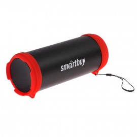 Портативная акустика SmartBuy TUBER MKII, Bluetooth, FM, USB, AUX, microSD, цвет: красный
