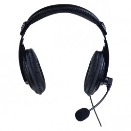 Наушники Perfeo, U-TALK, микрофон, кабель 2.4м, цвет: чёрный