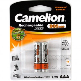 Аккумулятор Camelion, R03-2BL, 900mAh, (2/24/480)