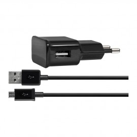 СЗУ ELTRONIC Max Speed Micro USB (2100mAh) в коробке (черный) КОМПЛЕКТ (голова+кабель)