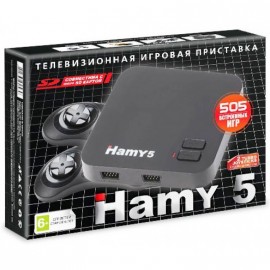 Приставка Hamy 5 (Sega+Dendy) (505 встр. игр) Black
