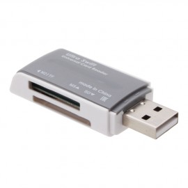 Картридер DEFENDER Ultra Swift, USB 2.0, 4 слота (1/100)