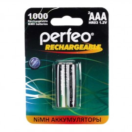 Аккумулятор Perfeo R03 1000 mAh BL2. (60)
