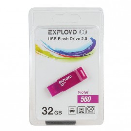 USB 32GB Exployd 560 фиолетовый