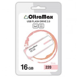 USB 16Gb OltraMax 220 Pink