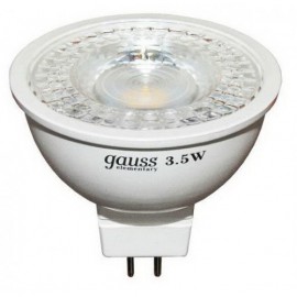 Лампа Gauss LED Elementary MR16 GU5.3 7W 3000K 1/10/100