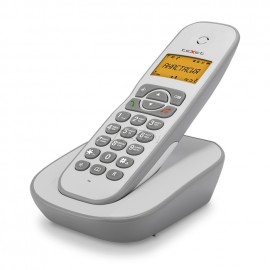 Телефон DECT Texet TX-D4505A DECT белый-серый