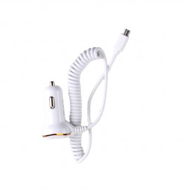 Устройство зарядное автомобильное микро USB, 1 USB Exployd, EX-Z-244, 2100mA, пластик, цвет: белый