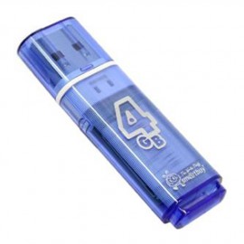 USB  4GB SmartBuy Glossy синий