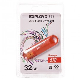 USB 32Gb Exployd 570 Orange