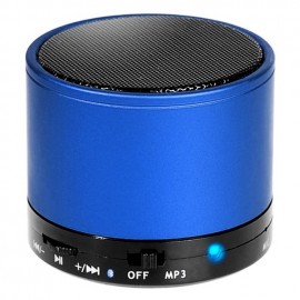 Портативная акустика Perfeo CAN, пластик, Bluetooth, FM, AUX, microSD, цвет: синий