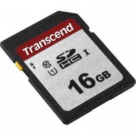 Карта памяти Transcend SDHC Class 10 300S UHS-I U1 16GB