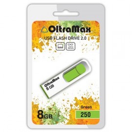 USB  8Gb OltraMax  250 Green