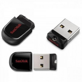 USB 64GB SanDisk  Cruzer Fit чёрный