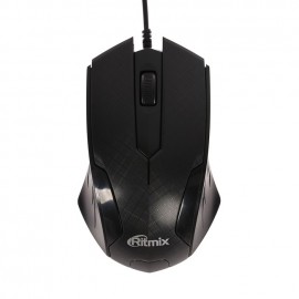 Мышь RITMIX ROM-303, чёрная, игровая, 