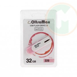 USB 32Gb OltraMax 220 Pink