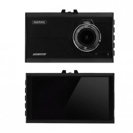 Видеорегистратор Remax, CX-05, 3.0, алюминий, full HD, 120°, microSD, цвет: серый