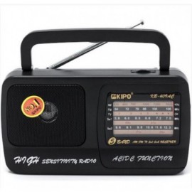 Радиоприемник (KB-308AC) FM/AM/TV/SW1/SW2 черный