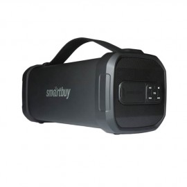 Портативная акустика SmartBuy SOLID, пластик, Bluetooth, FM, MP3, цвет: чёрный
