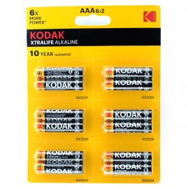 Элемент питания Kodak LR03-12BL XTralife, 1.5В, (12/144/576)