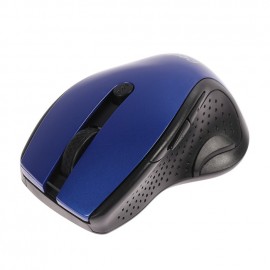 Мышь беспроводная Perfeo, Blues, 1600 DPI, оптическая, USB, 6 кнопок, цвет: серебряный, (арт.PF_5359)
