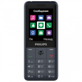 Мобильный телефон Philips E169 Xenium серый