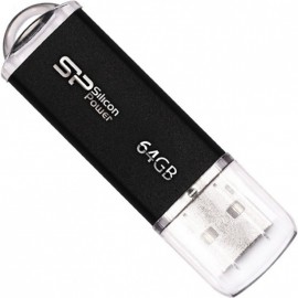 USB 64GB Silicon Power Ultima II  чёрный