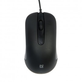 Мышь Defender Classic MB-230 ,черный, USB, 3 кнопки, 1000dpi, Тип сенсора: оптический (1/40)