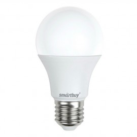 Лампа светодиодная SMART BUY A60-15W-220V-4000K-E27 (белый свет) (1/10/50)