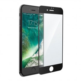 Защитное стекло Full Glue для iPhone 7 на полный экран, арт.010630 (Черный)