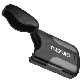 Кардридер Ginzzu для microSD, SD, SDXC, SDHC, MMC, GR-422B, пластик, с флеш-накопителем, цвет: чёрный