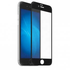 Стекло защитное HOCO для APPLE iPhone 7/8 Plus, A15, Mirror, 0.33 мм, 3D, глянцевое, весь экран, зеркальное, цвет: чёрный