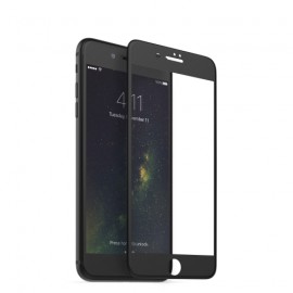 Стекло защитное HOCO для APPLE iPhone 7/8 Plus, A4, Shatterproof edges, 0.33 мм, 3D, глянцевое, весь экран, олеофобное покрытие, цвет: чёрный