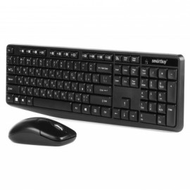 Клавиатура+мышь БП SMARTBUY SBC-235380AG-K, черный