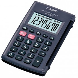 Калькулятор карманный Casio HL-820LV черный 8-разр.