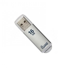 USB 16Gb SmartBuy V-Cut Silver