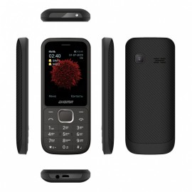 Мобильный телефон Digma C240 Linx 32Mb черный/серый