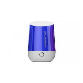 Колонка портативная Hopestar, H22, пластик, Bluetooth, цвет: синий