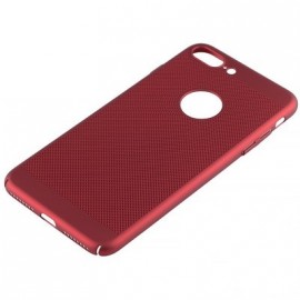 Накладка перфорированная для Apple iPhone 6 Plus, красная
