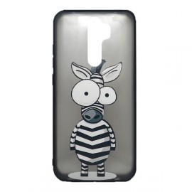 Чехол силиконовый с рисунком для Xiaomi Redmi Note 8 (zebra)