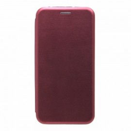Чехол-книжка с загнутыми краями Xiaomi RedMi Note 8 (Bordo)