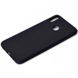 Чехол силиконовый FaisON для HUAWEI Honor 8X, №18, Silicon Case, тонкий, непрозрачный, матовый, цвет: чёрный