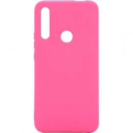 Чехол силиконовый FaisON для HUAWEI P Smart (2019)/P10 Lite, Gradient, тонкий, непрозрачный, матовый, цвет: розовый