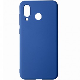 Чехол силиконовый FaisON для HUAWEI P Smart (2019)/P10 Lite, Gradient, тонкий, непрозрачный, матовый, цвет: синий