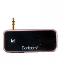 FM-модулятор Earldom ET-M14 пластик, цвет: чёрный, золотая вставка